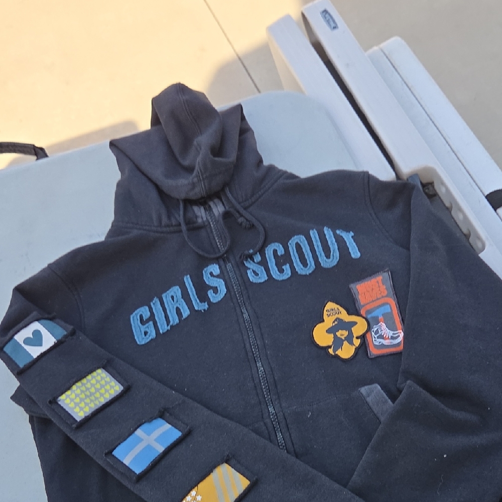 Celine Black Girls Scout Hoodie